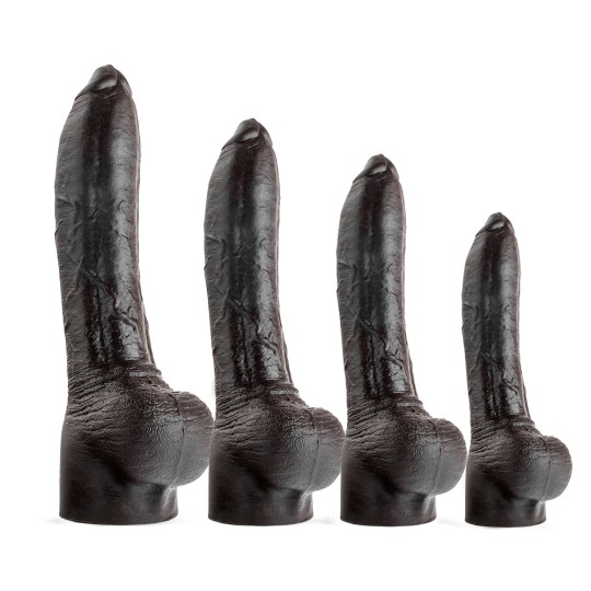 THIAGO DILDO LARGE DEEP BROWN Hankey's Toys 8